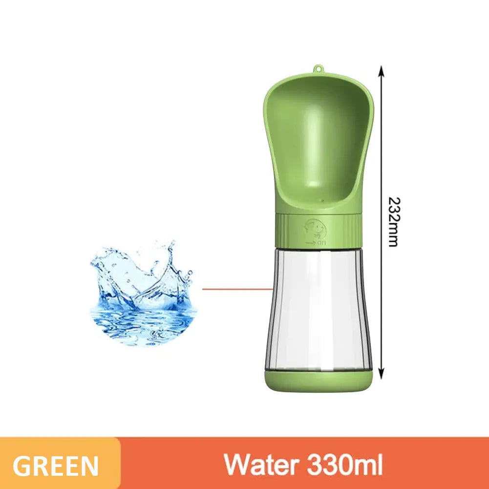 2in1 Portable Pet Water Bottle